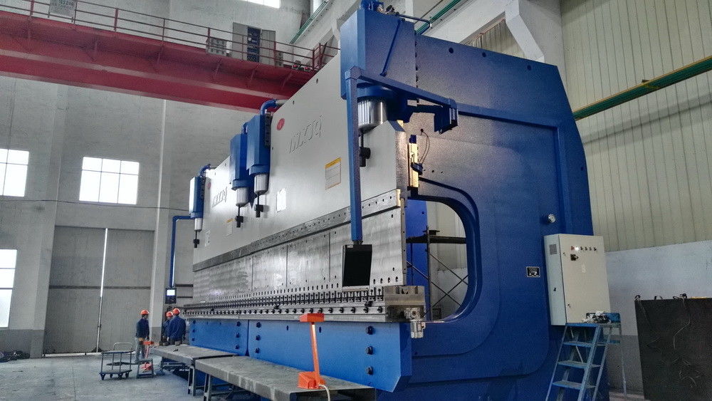 Macchinario 1200 del freno della stampa di CNC di Ton Force Hydraulic del materiale della struttura d'acciaio Q345